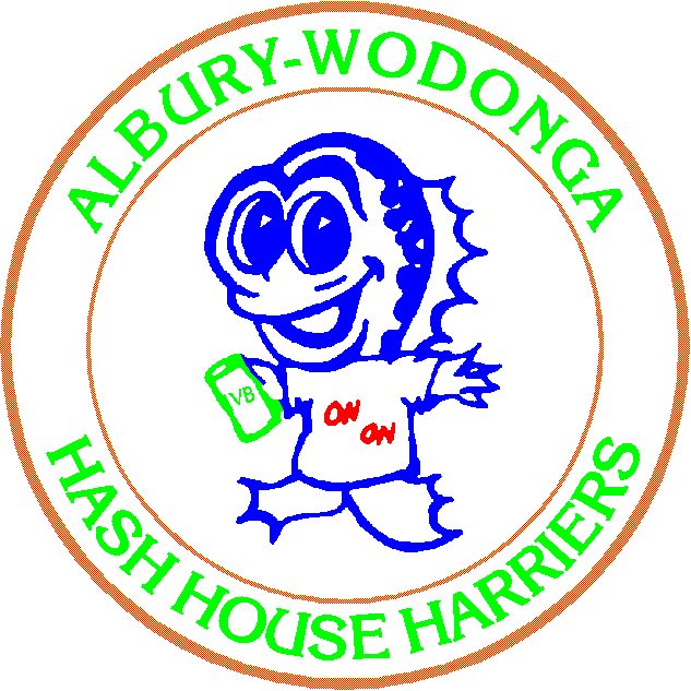 Albury-Wodonga Hash House Harriers design from the patch gallery